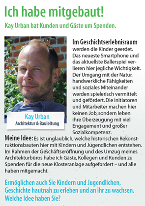 Warum ich spende: Natur und Handwerk